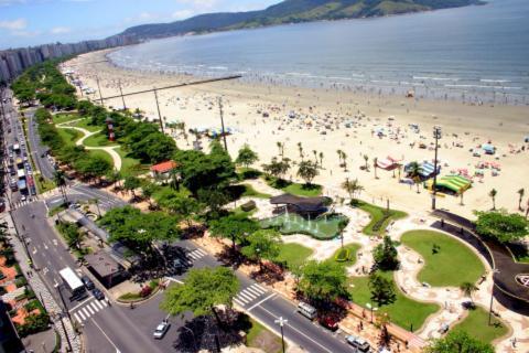 Ferienwohnung Kitnet aconchegante Beira Mar. Santos  Exterior foto